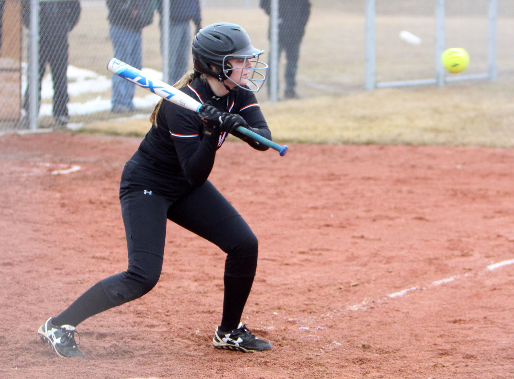Elk Mound at Bloomer softball 4-4-19